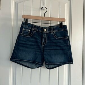 BKE Wendy denim shorts five pocket 4 inch inseam